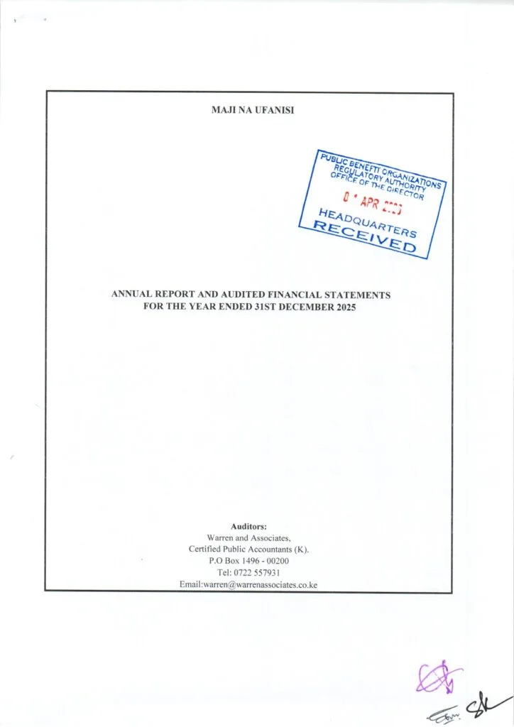 Audited financial statement for 2025