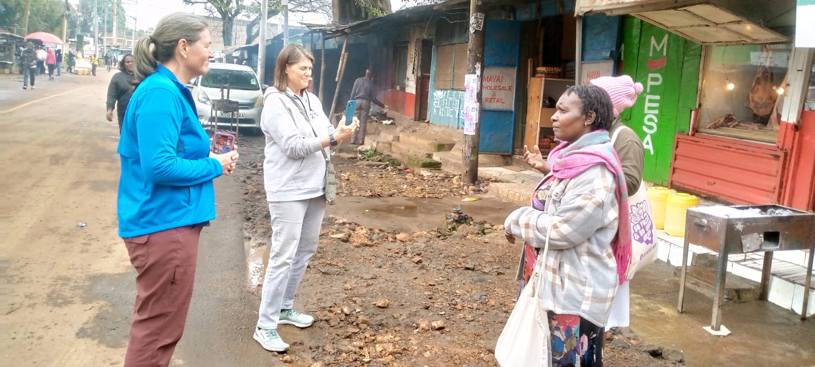ISK teachers visiting Vision Sisters