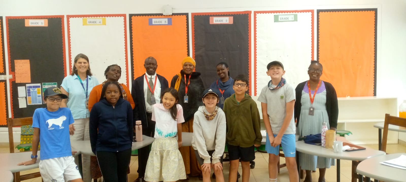 ISK Grade 5 community learning session