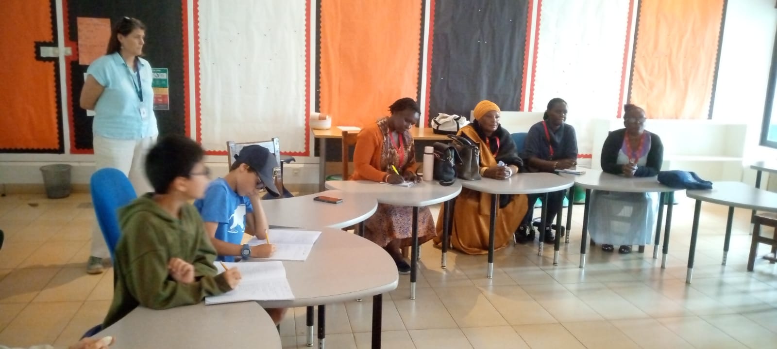 Vision Sisters and Maji na Ufanisi engagement with International School of Kenya
